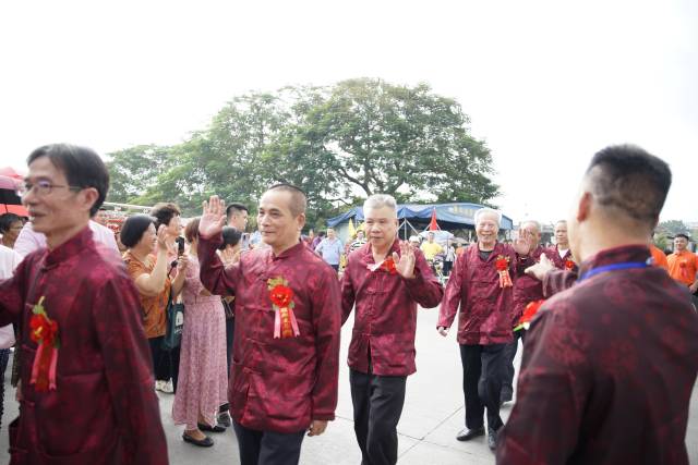 仙桥街谈十四寨睦邻友好庆典大会现场。