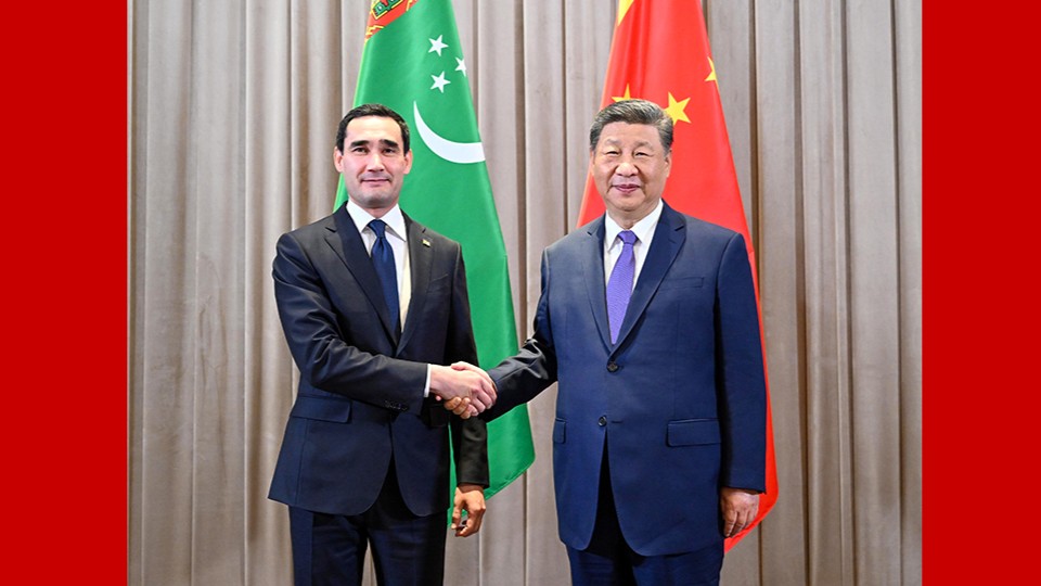 Xi says China willing to work with Turkmenistan to fully unlock potential for cooperation based on win-win collaboration