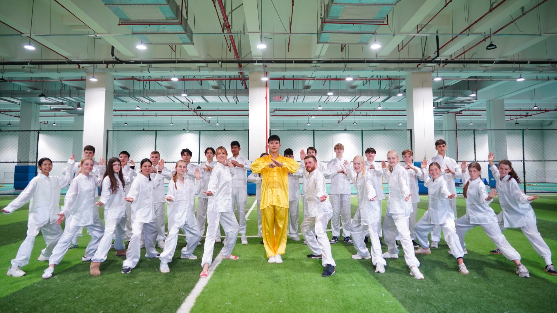 German students explore martial arts and robotics in Guangzhou