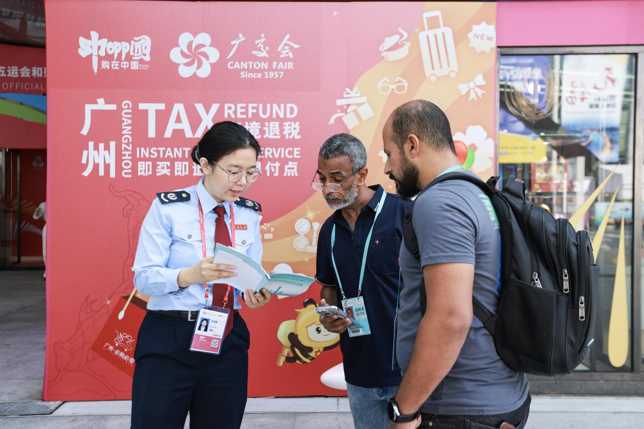 Multiple tax refund measures boost inbound consumption during Canton Fair