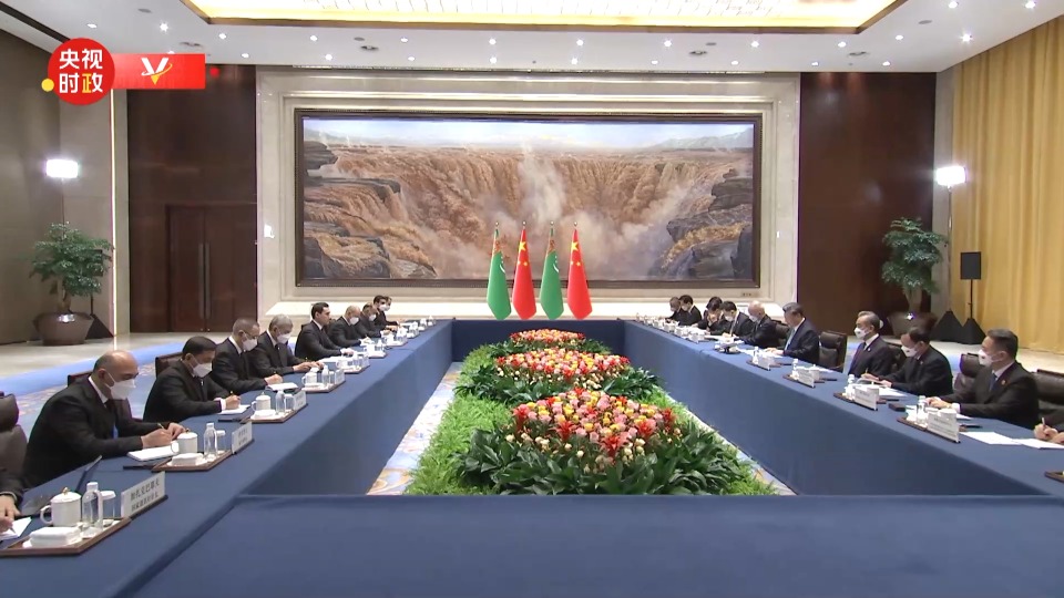 习近平会见土库曼斯坦总统：把两国关系不断向前推进 更好造福两国人民