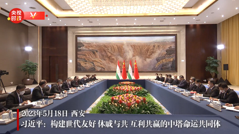 习近平：构建世代友好 休戚与共 互利共赢的中塔命运共同体