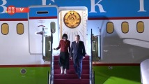 有朋自远方来 乌兹别克斯坦总统米尔济约耶夫抵达西安 有朋自远方来 乌兹别克斯坦总统米尔济约耶夫抵达西安