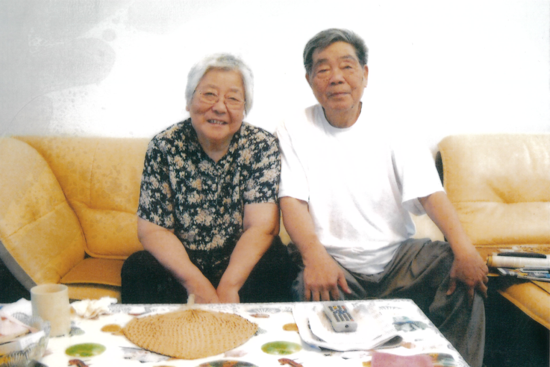 ▲ 陈传才、岳同夫妇