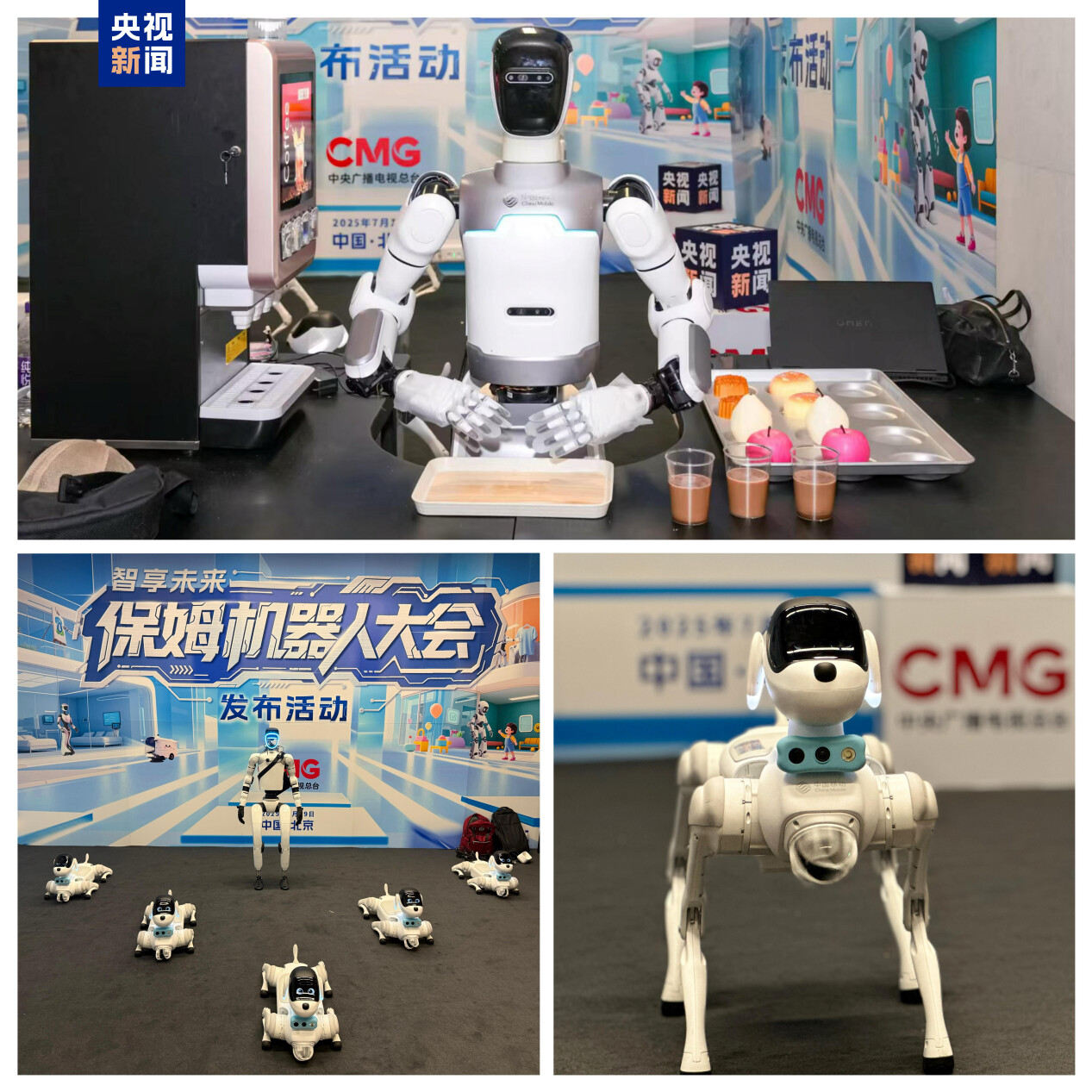 　　△“智享未来——保姆机器人大会”聚焦智慧康养、智能家居、家庭教育、社区管家四大垂类赛道，深度展示保姆机器人在多种生活场景的应用。