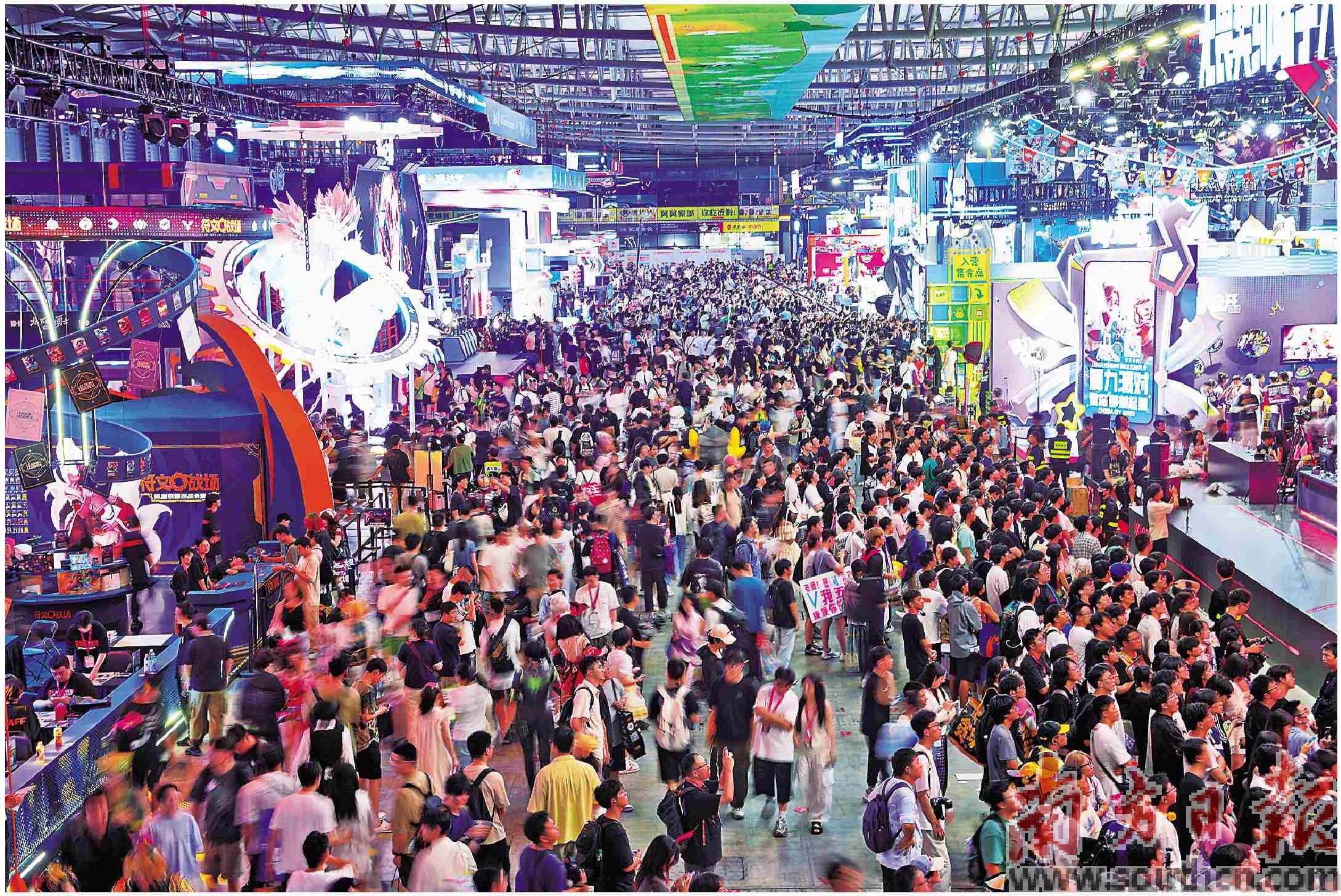  从“大展鸿图”到“上车踢球” “广东元素”在ChinaJoy火出圈