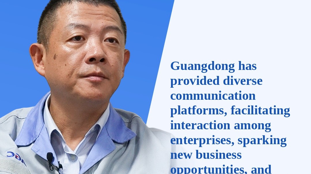 Guangdong's diverse platforms foster dynamic business growth and innovation: Chairman of AGC Display (Shenzhen) Inc.
