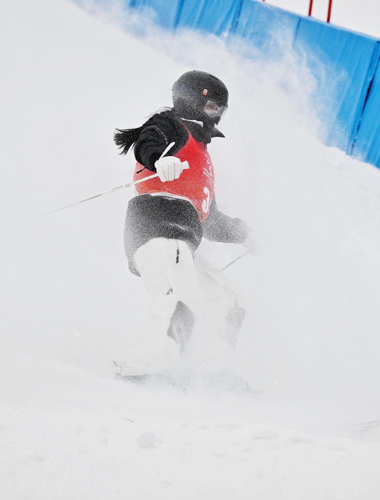 2月18日，“十四冬”赛场将进行自由式滑雪等项目比赛，十四冬新华社记者 黄伟 摄</p><p style=