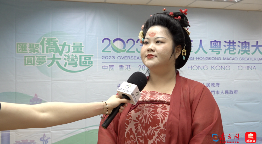 粤港澳大湾区青年总会副主席、国风雅集香港汉服文化协会主席陆思敏