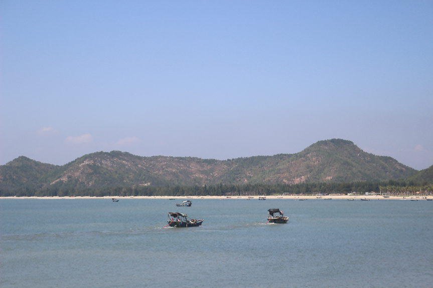 金厢银滩实景