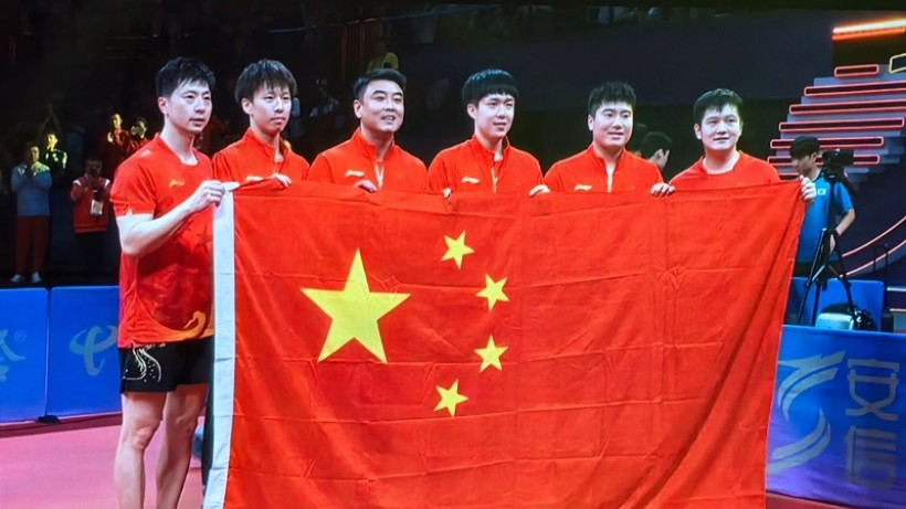 八连冠！亚运会男乒决赛中国队3比0完胜韩国队