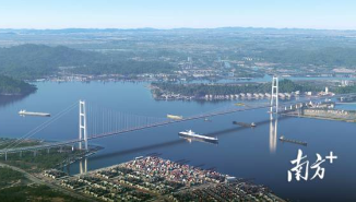 狮子洋通道举行建设动员活动 将建世界超大跨径双层悬索桥