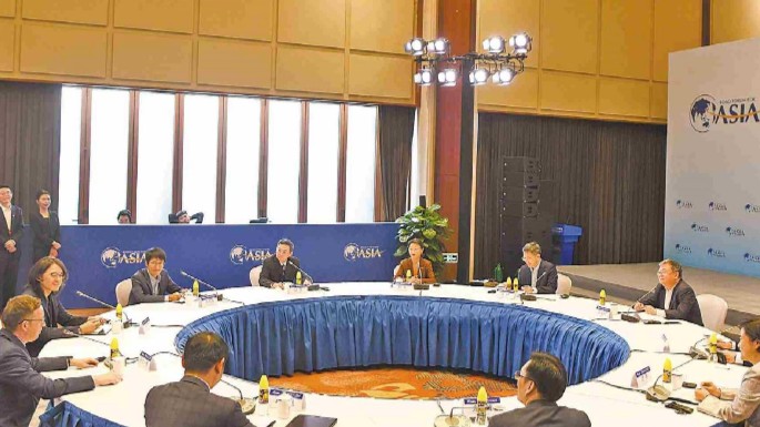 博鳌亚洲论坛第二天，与会嘉宾点赞中国智慧、中国方案