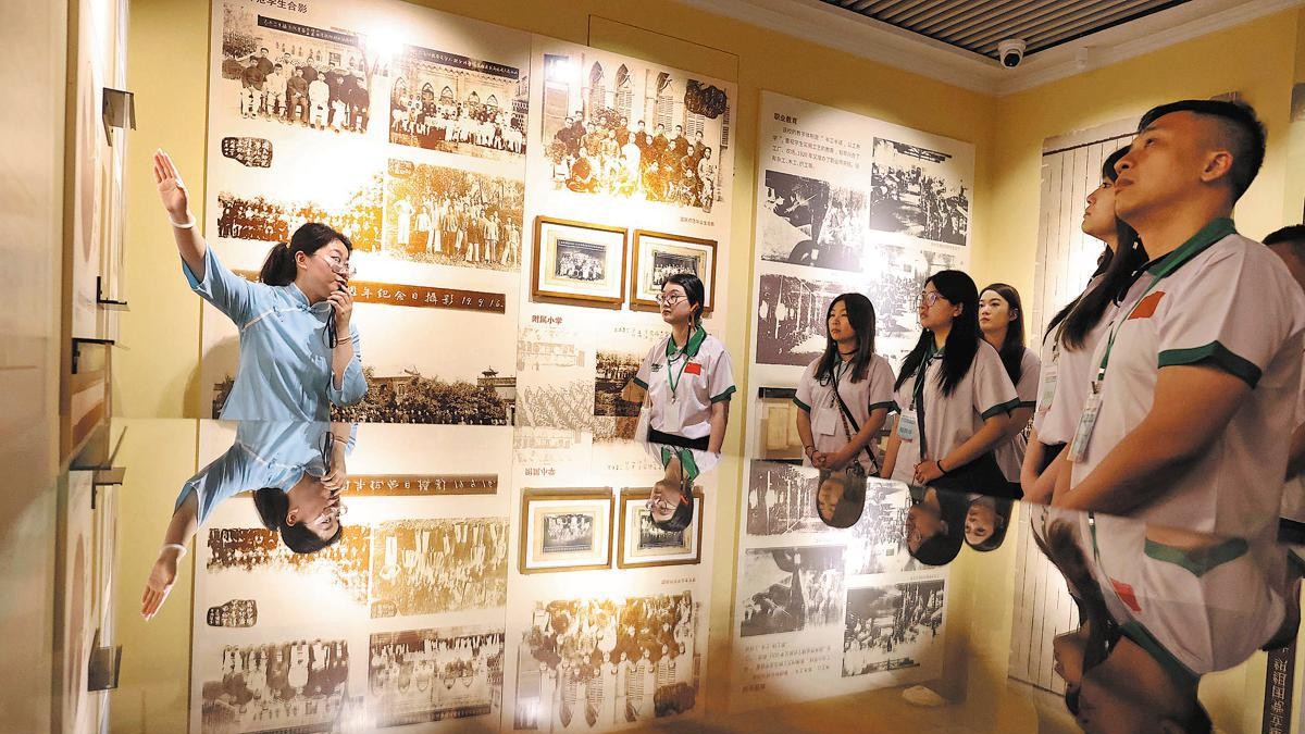 Macao youth inspired by revolutionary sites