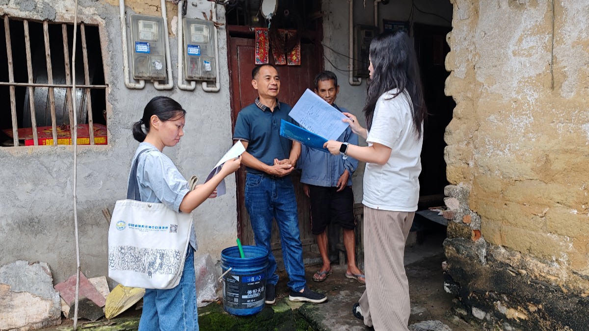 文楼镇的“健康守护者”——广东省疾控中心选派3名博士驻镇帮镇扶村工作纪实