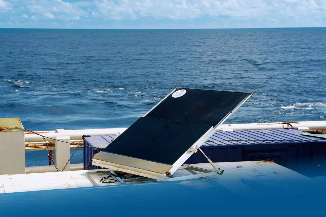 高景太阳能助力“十五运”深海取火。来源：受访人提供