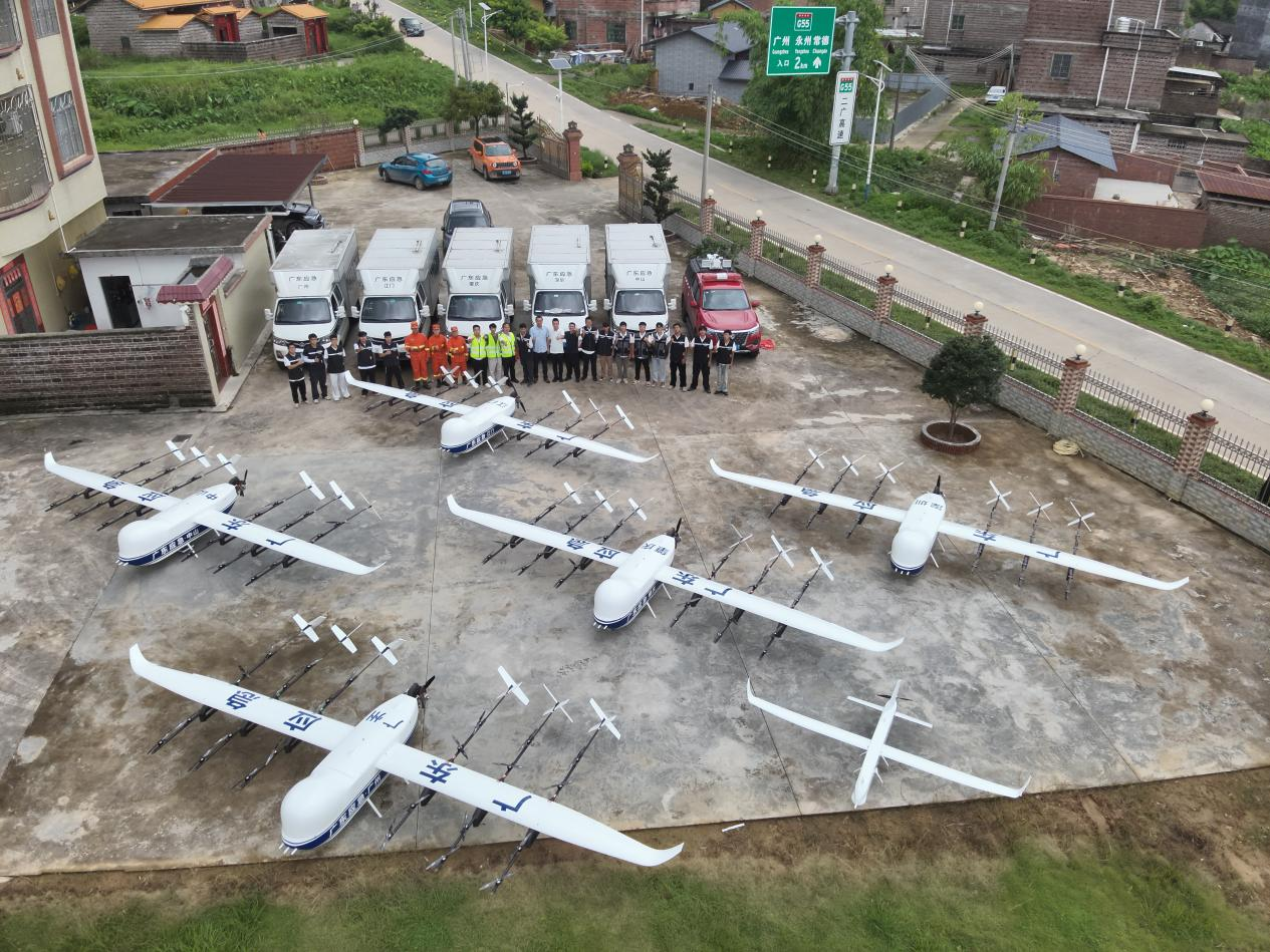 E40H参与肇庆怀集洪涝灾害救援。