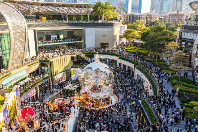 天环广场。 天环广场。