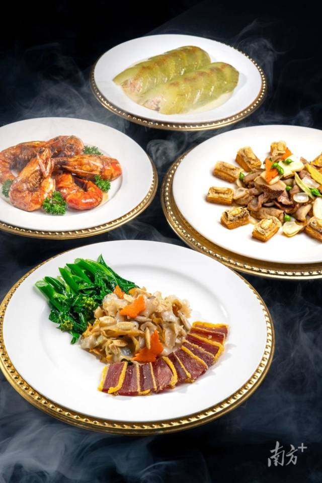 广州博物馆“消失的名菜”系列菜品。