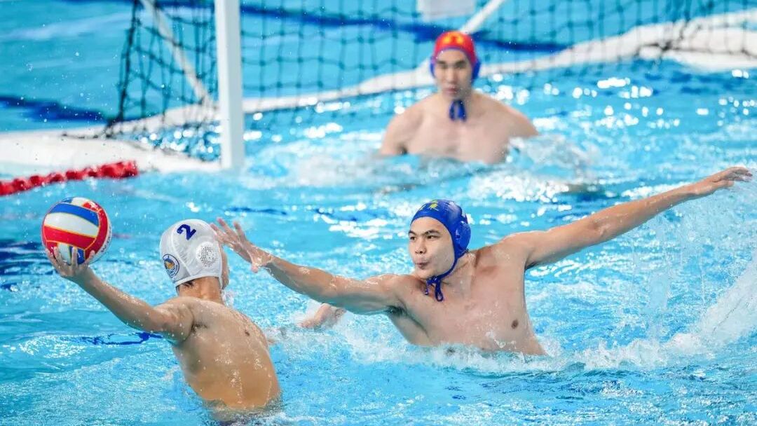 广东男子水球队，决赛见！