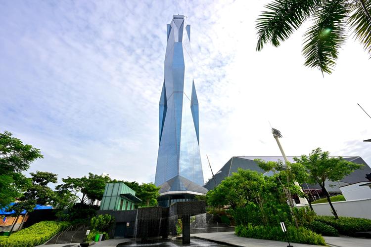 This photo taken on Oct. 25, 2025 shows Merdeka 118, the venue for the China-U.S. economic and trade talks, in Kuala Lumpur, Malaysia. The Chinese and U.S. delegations convened on Saturday morning for talks on economic and trade issues. (Xinhua/Zhu Wei) This photo taken on Oct. 25, 2025 shows Merdeka 118, the venue for the China-U.S. economic and trade talks, in Kuala Lumpur, Malaysia. The Chinese and U.S. delegations convened on Saturday morning for talks on economic and trade issues. (Xinhua/Zhu Wei)