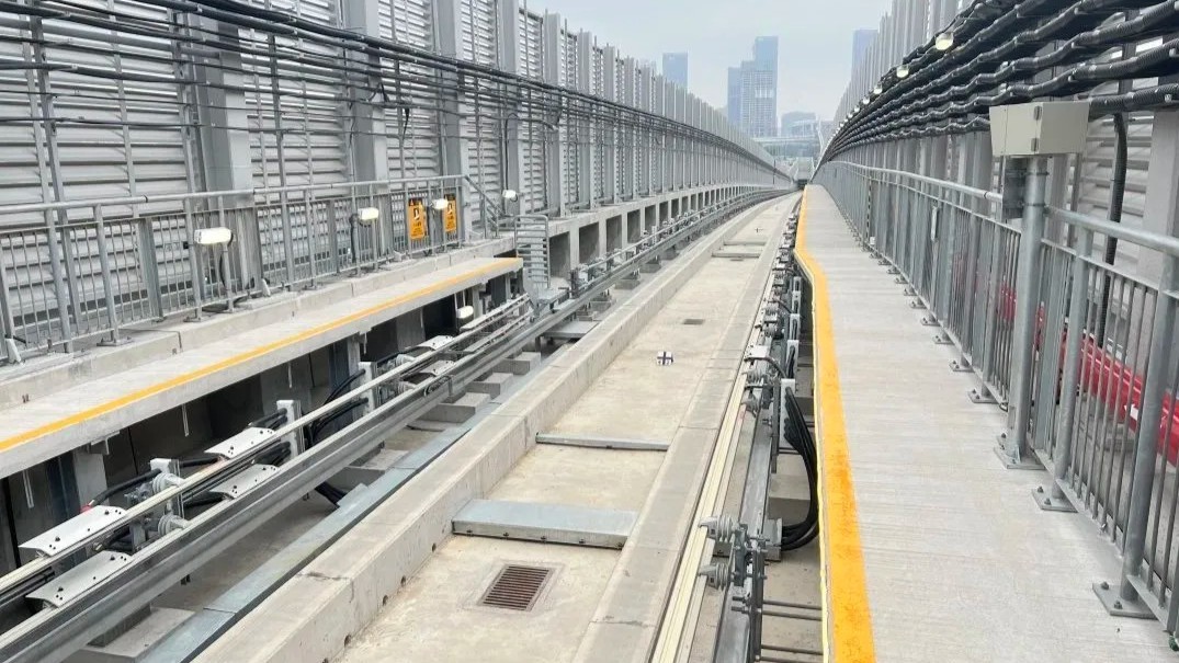 Light-rail interchange for Macao-Zhuhai connection completed