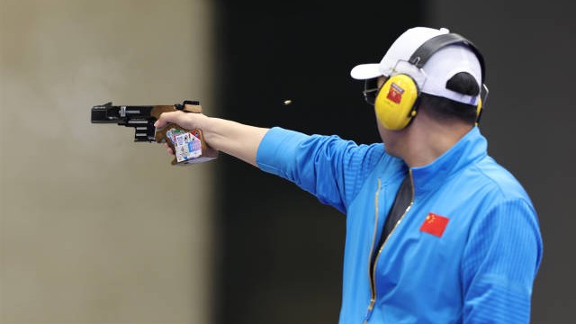 李越宏25米手枪速射夺冠，结束中国队该项目40年奥运无金历史