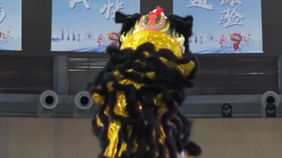 视频 | 醒狮挑战极限遗憾落桩，观众齐喊加油瞬间燃爆