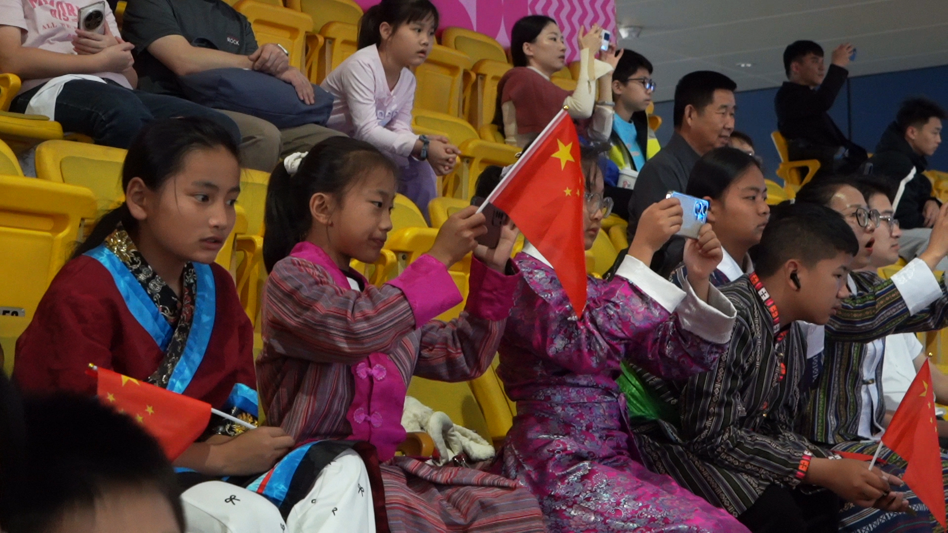 观赛现场。/禅城融媒记者戴广鹏摄