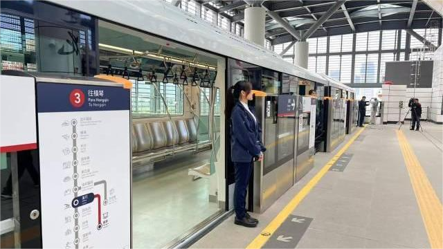 Hengqin line for Macao LRT starts operations