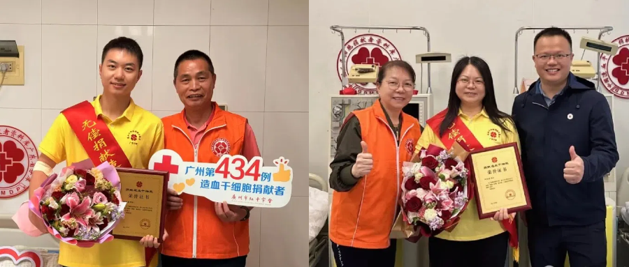 “救人是医生的天职”，广东两名医生成功捐献造血干细胞