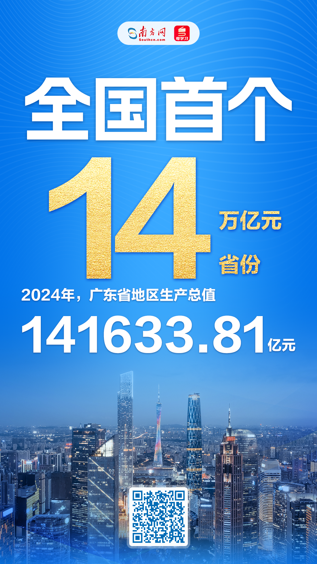2024年廣東GDP增長3.5% 新動能產(chǎn)業(yè)增勢良好