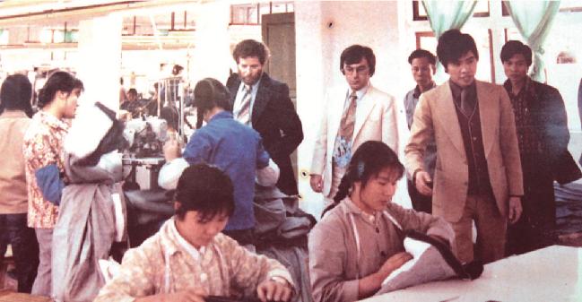 全国首批“三来一补”企业之一的容奇大进制衣厂诞生在顺德。顺德区委宣传部供图