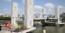 就在番禺！广州首座可升降桥面的跨江大桥正式通车
