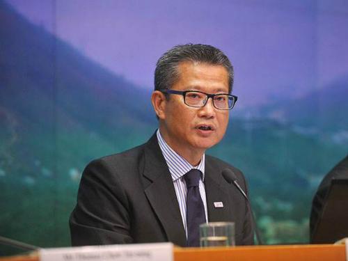 香港特区政府财政司司长陈茂波：社会事件如持续 将致失业率上升