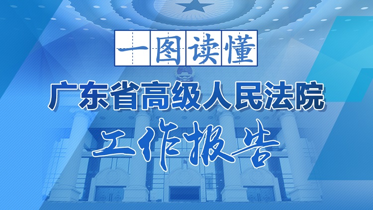 一图读懂广东省高级人民法院工作报告