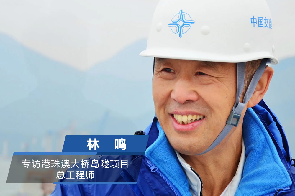 专访港珠澳大桥岛隧项目总工程师林鸣