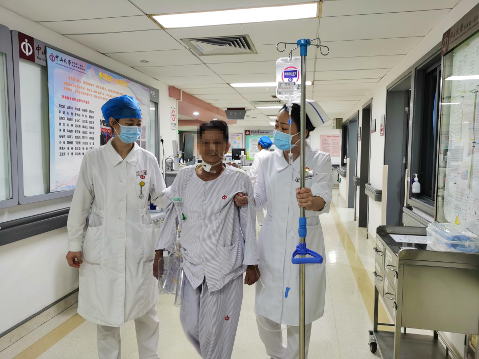 张阿姨逐渐康复。受访者供图