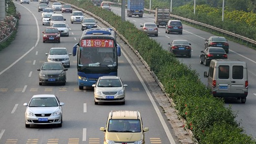 广州将迎来国庆中秋假期出行高峰！广园快速黄埔大道西车流大