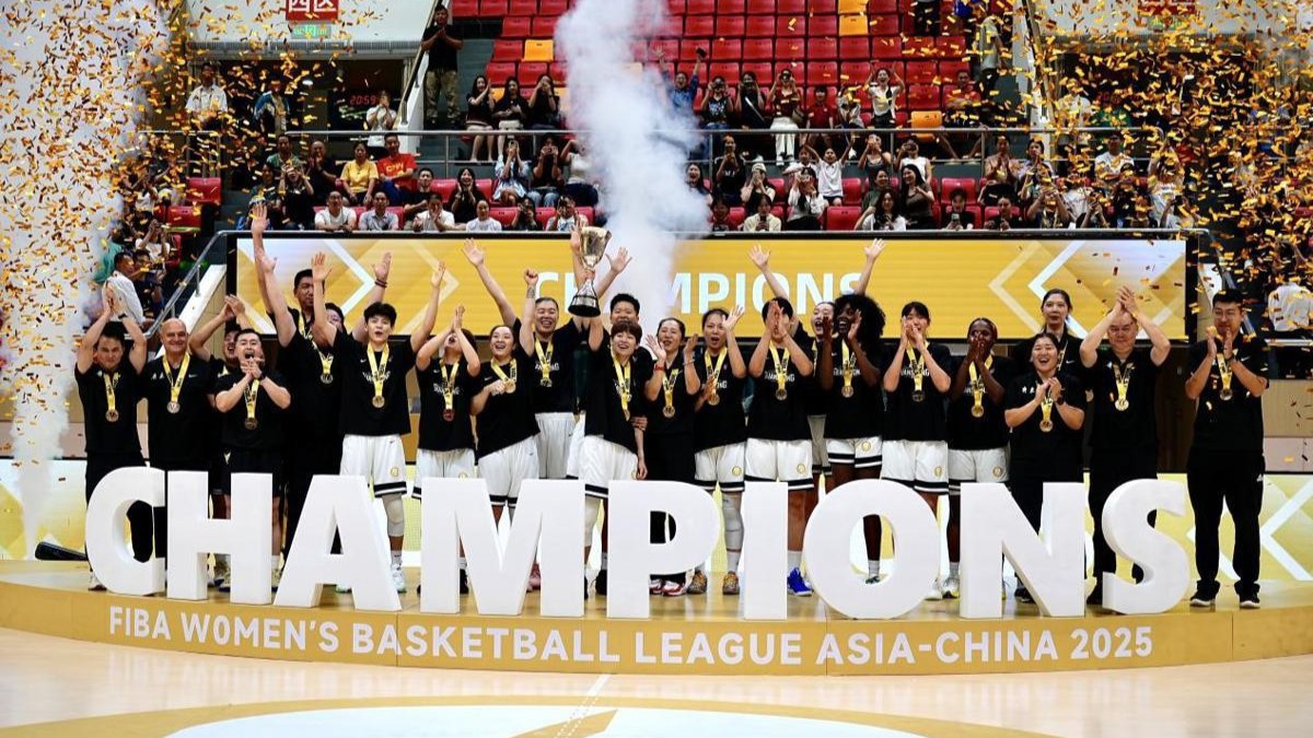 Dongguan team wins FIBA Women's Basketball Asia League