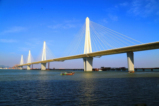 Galeria: acoplamento do vão principal da ponte do projeto-chave da Grande Área da Baía Guangdong-Hong Kong-Macau