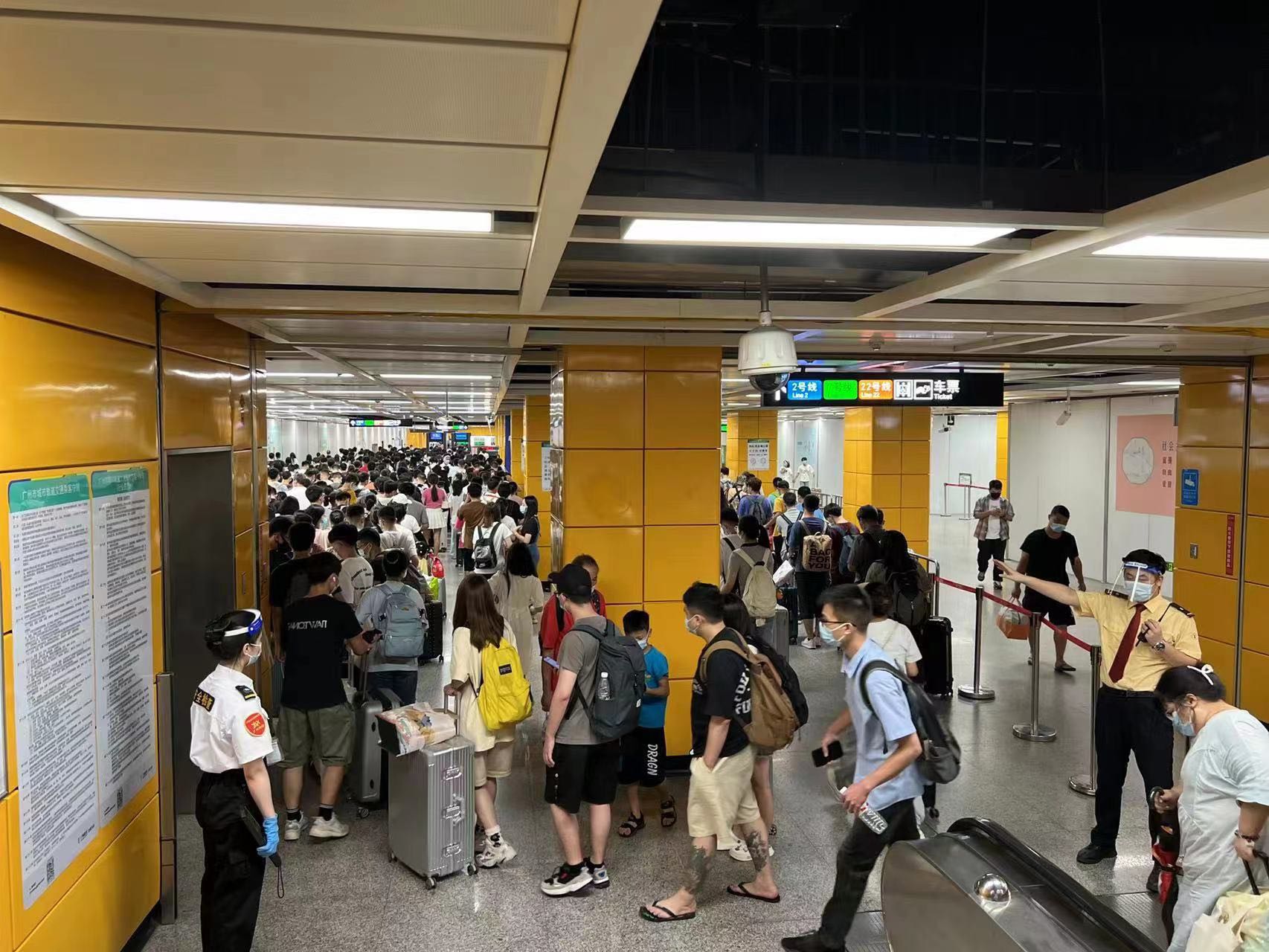 Guangzhou Metro to extend service hours for Mid-Autumn Festival
