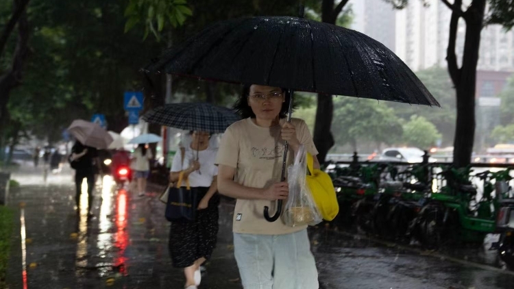 广州天气 “变脸” 太快！下班路要 “乘风破浪”