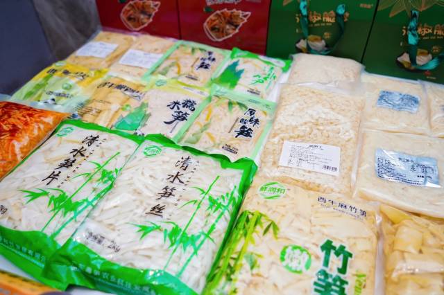 多种多样适合湖南市场的食材笋产品。