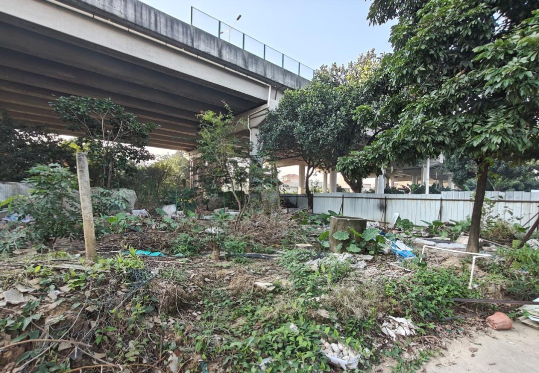 改造前的小榄西区社区桥下空间