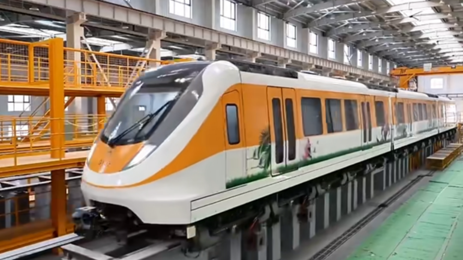 Qingyuan Maglev Tourism Dedicated Line launch imminent