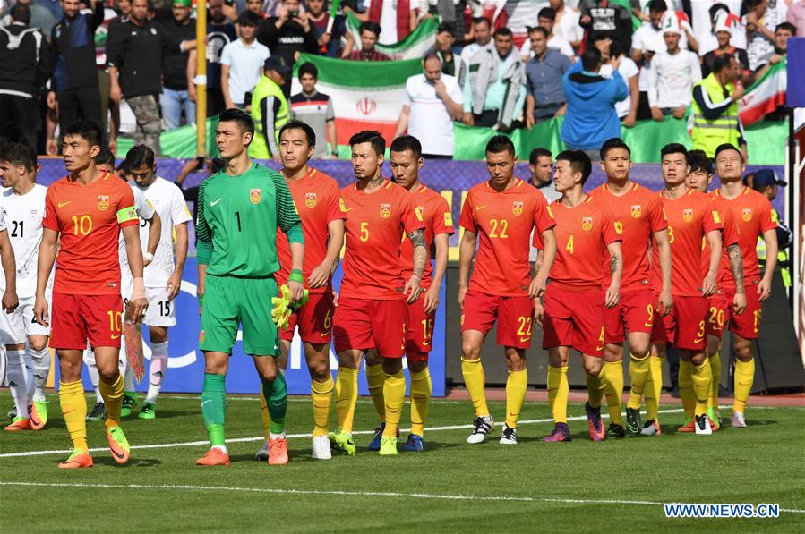 (SP)IRAN-TEHRAN-SOCCER-FIFA WORLD CUP 2018 RUSSIA-QUALIFICATION-IRN VS CHN