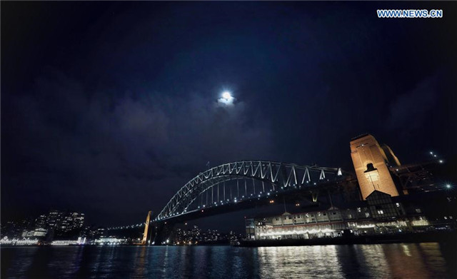 Moon-lit Mid-Autumn night in Sydney