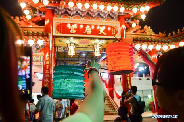 Mid-autumn Festival celebrated in Kuala Lumpur, Malaysia