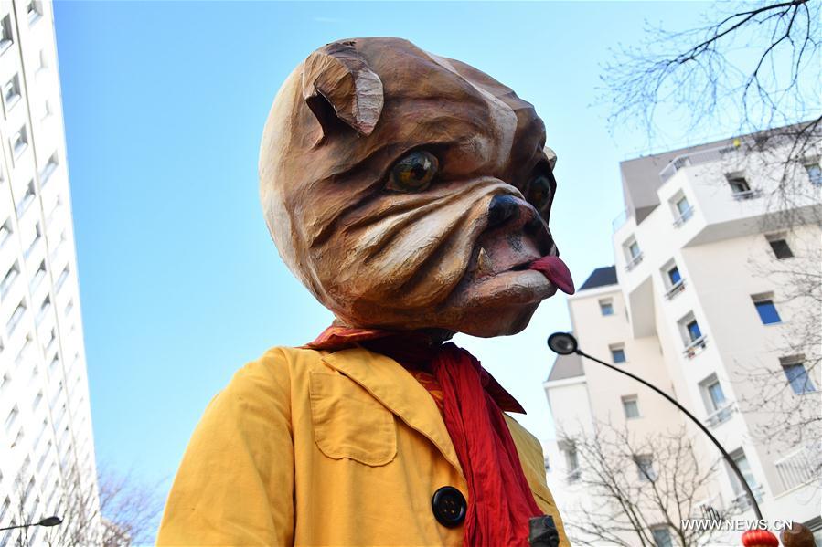 Chinese New Year Parade held in Paris